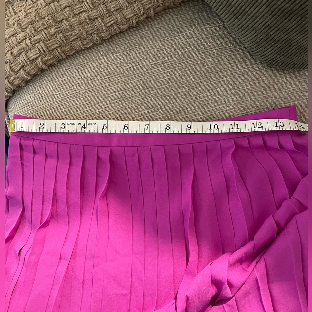 J. Crew Vibrant Purple Midi Skirt - Picture 6 of 6